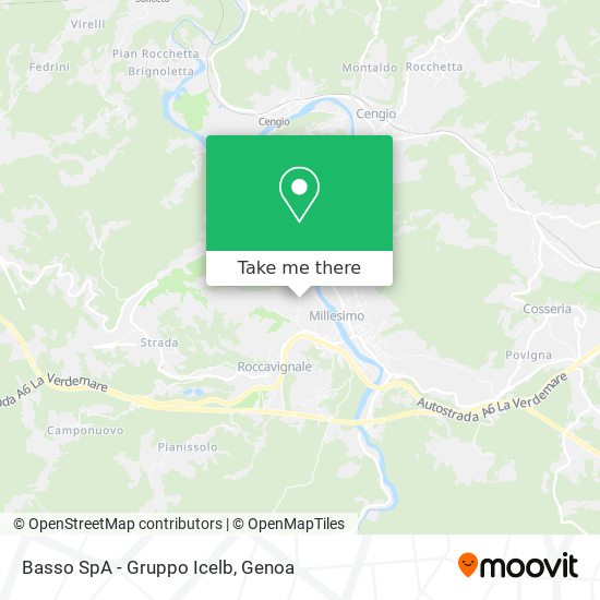 Basso SpA - Gruppo Icelb map