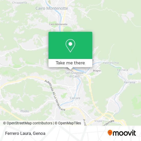 Ferrero Laura map