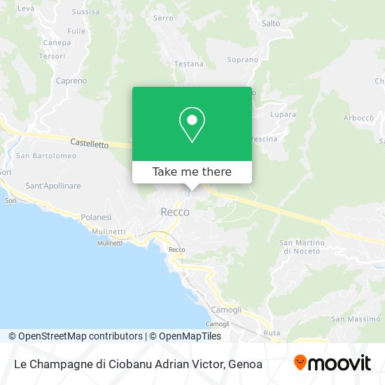 Le Champagne di Ciobanu Adrian Victor map