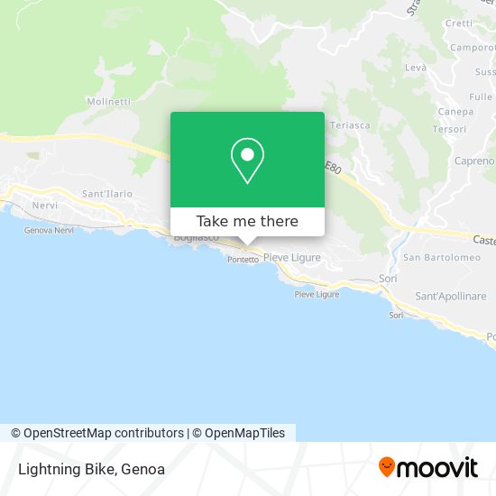 Lightning Bike map