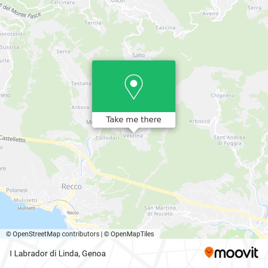 I Labrador di Linda map