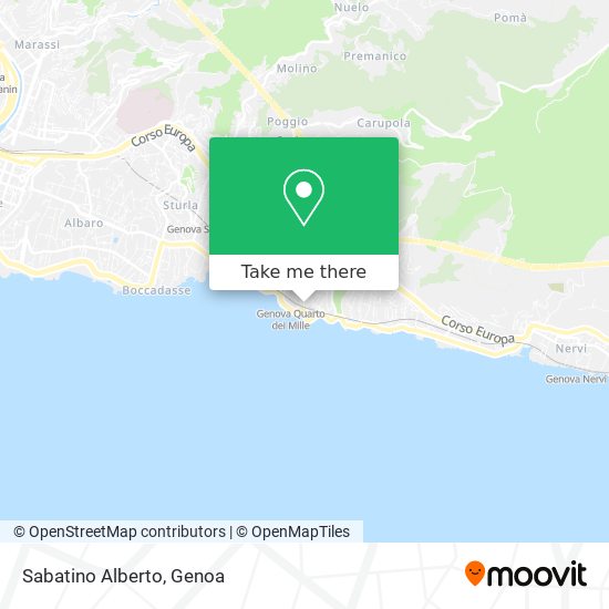 Sabatino Alberto map