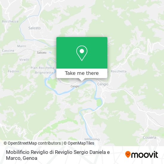 Mobilificio Reviglio di Reviglio Sergio Daniela e Marco map
