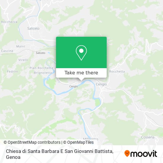 Chiesa di Santa Barbara E San Giovanni Battista map
