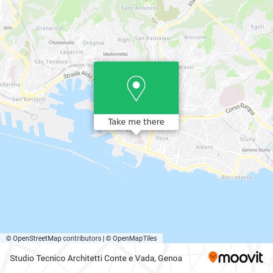 Studio Tecnico Architetti Conte e Vada map