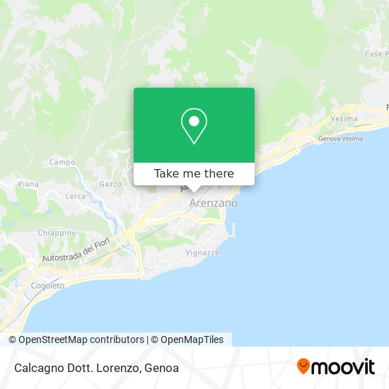 Calcagno Dott. Lorenzo map