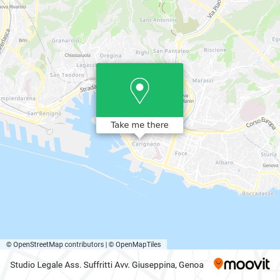 Studio Legale Ass. Suffritti Avv. Giuseppina map
