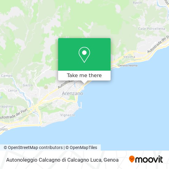 Autonoleggio Calcagno di Calcagno Luca map