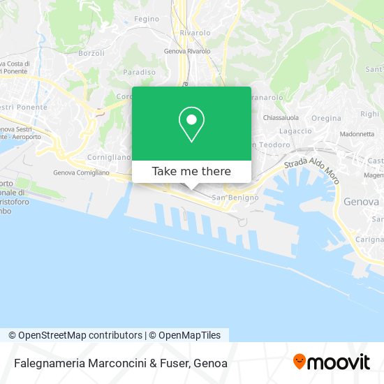 Falegnameria Marconcini & Fuser map
