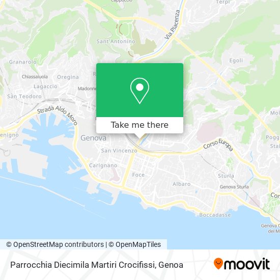 Parrocchia Diecimila Martiri Crocifissi map