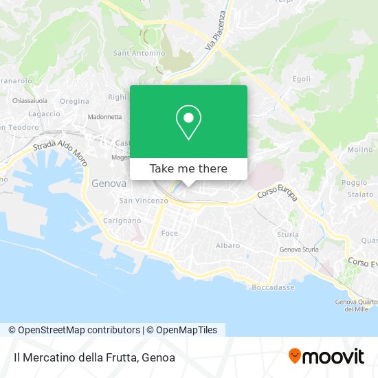 Il Mercatino della Frutta map