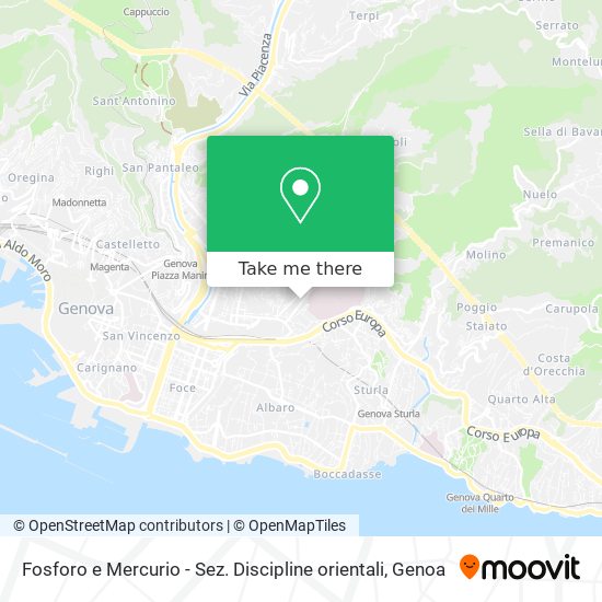 Fosforo e Mercurio - Sez. Discipline orientali map