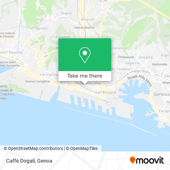 Caffè Dogali map