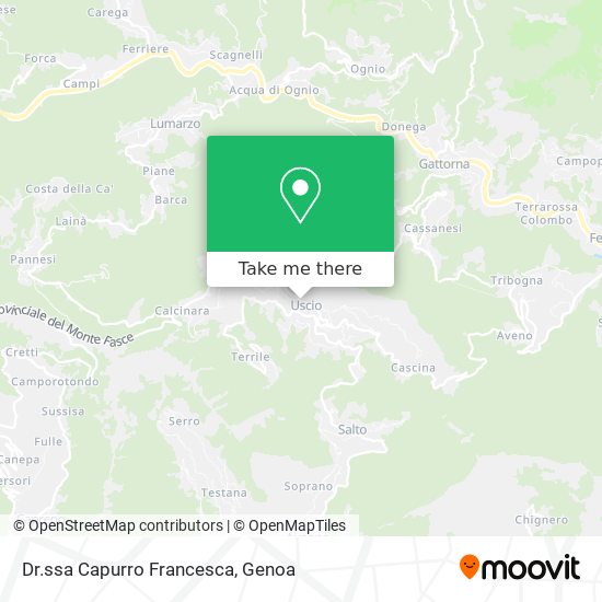 Dr.ssa Capurro Francesca map