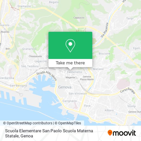 Scuola Elementare San Paolo Scuola Materna Statale map