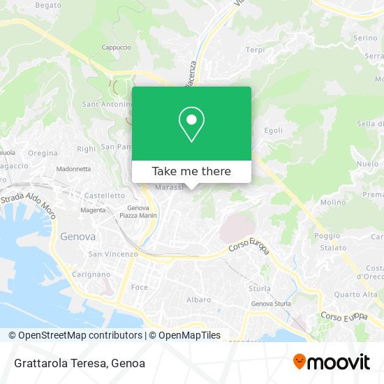 Grattarola Teresa map