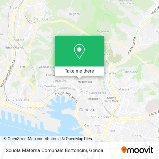 Scuola Materna Comunale Bertoncini map