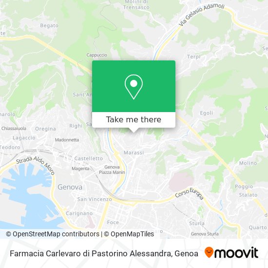 Farmacia Carlevaro di Pastorino Alessandra map