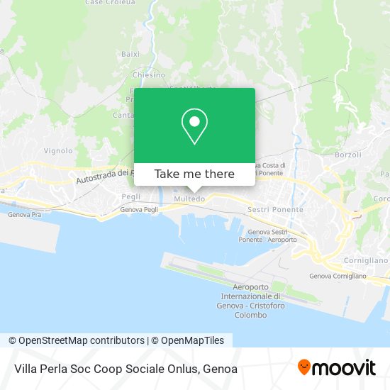 Villa Perla Soc Coop Sociale Onlus map