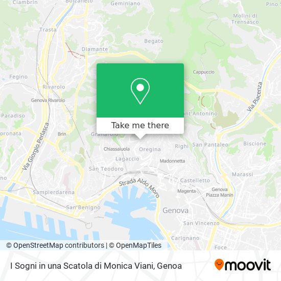 I Sogni in una Scatola di Monica Viani map