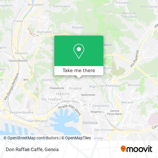 Don Raffaè Caffè map