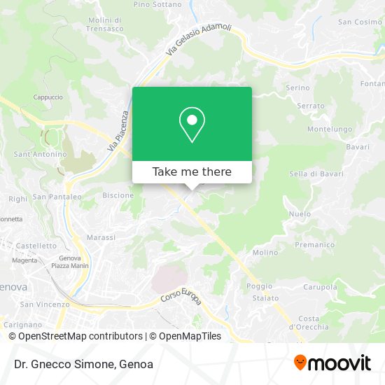 Dr. Gnecco Simone map