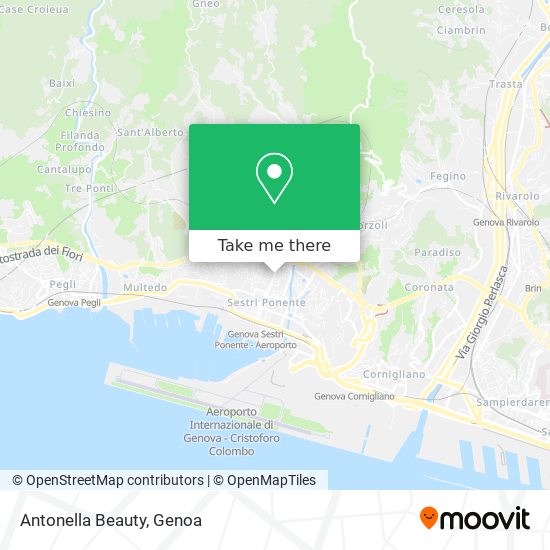 Antonella Beauty map
