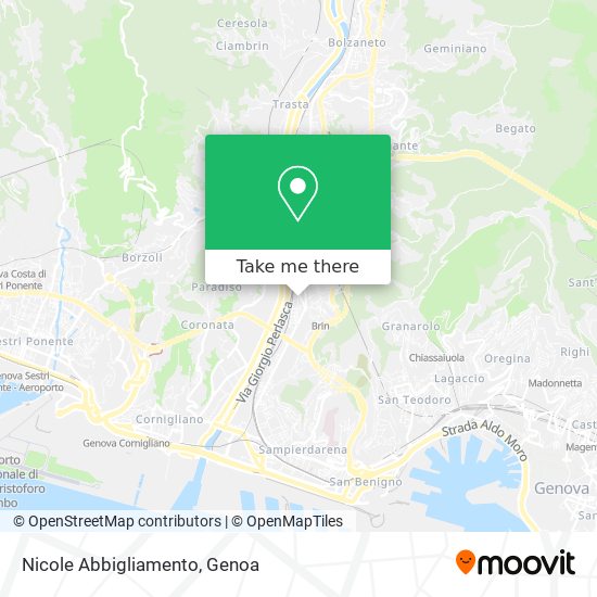 Nicole Abbigliamento map