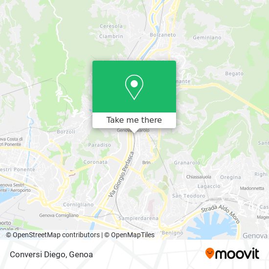 Conversi Diego map
