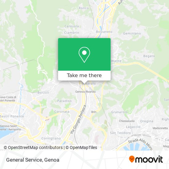 General Service map