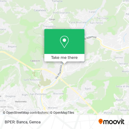 BPER: Banca map