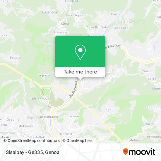 Sisalpay - Ge335 map