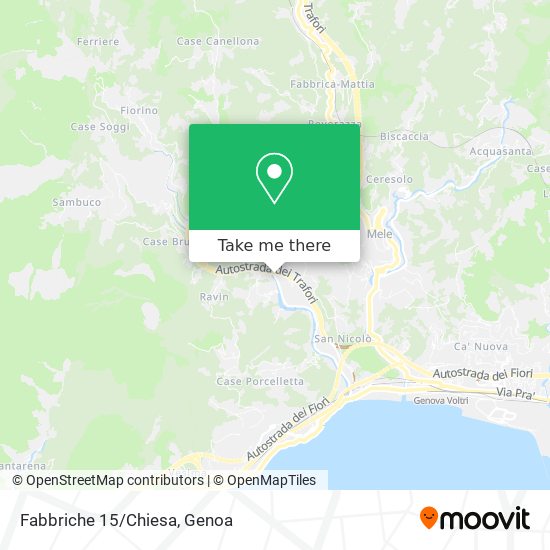 Fabbriche 15/Chiesa map