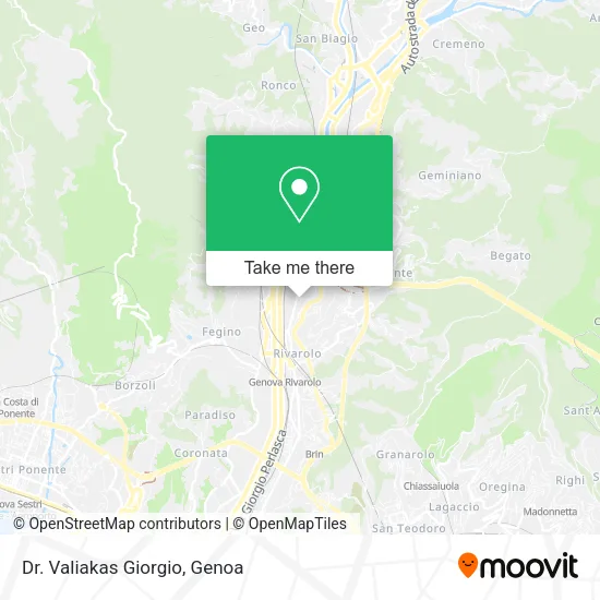 Dr. Valiakas Giorgio map