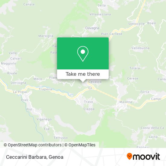 Ceccarini Barbara map