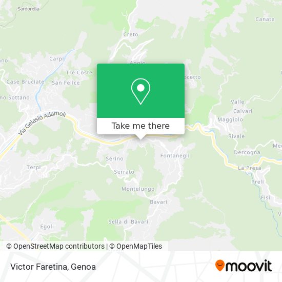 Victor Faretina map