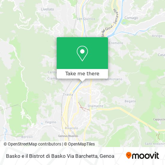 Basko e il Bistrot di Basko Via Barchetta map