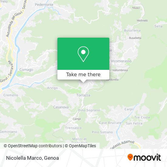 Nicolella Marco map