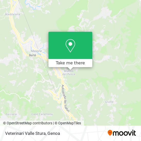 Veterinari Valle Stura map