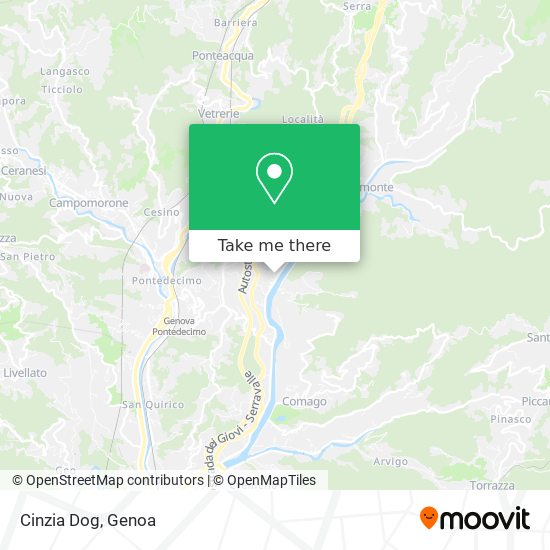 Cinzia Dog map