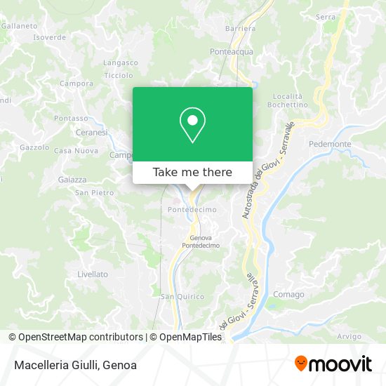 Macelleria Giulli map