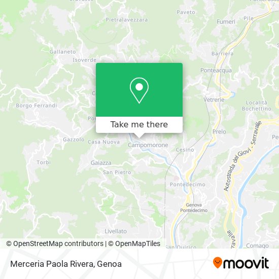 Merceria Paola Rivera map