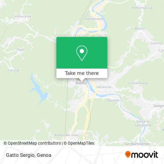 Gatto Sergio map