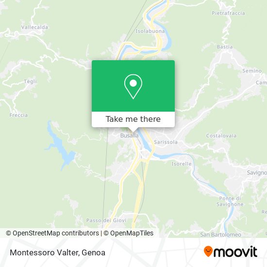 Montessoro Valter map