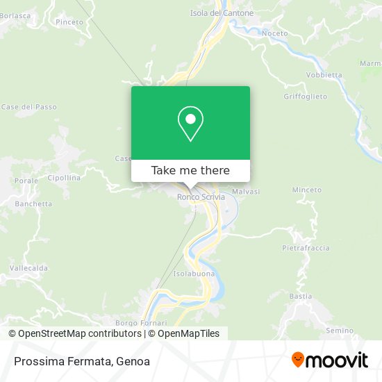 Prossima Fermata map