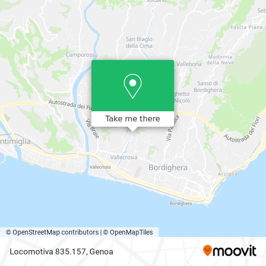 Locomotiva 835.157 map