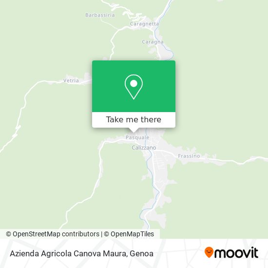 Azienda Agricola Canova Maura map