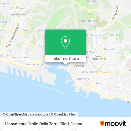 Monumento Crollo Della Torre Piloti map