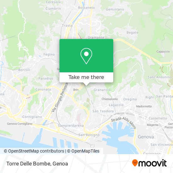 Torre Delle Bombe map
