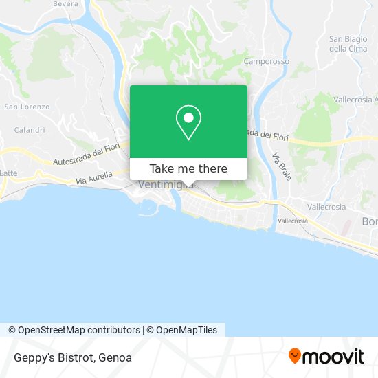 Geppy's Bistrot map